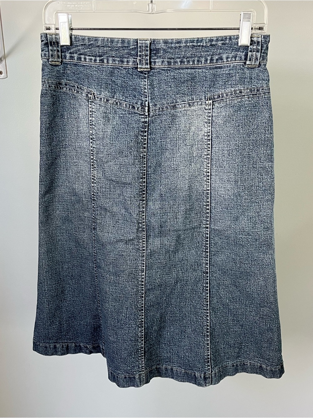 Y2K Request Vivienne High-Waist Knee-Length Denim Skirt Size 7 - Picture 4 of 8
